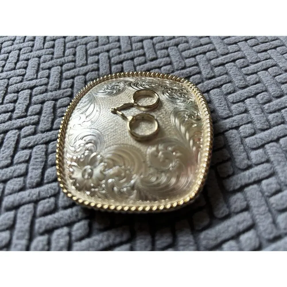 Montana Silversmiths Vintage Horse Snaffle Bit Belt Buckle Headstall Bridle